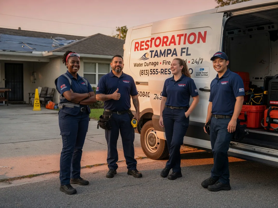 Water Damage Restoration company in Weimar, TX